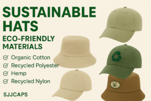 Common Sustainable Materials Used in Custom Hat Manufacturing