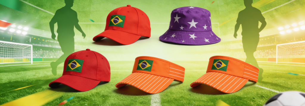 World Cup promotional hats